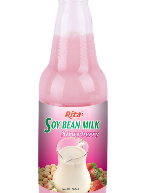 300ml Strawberry Soy Milk